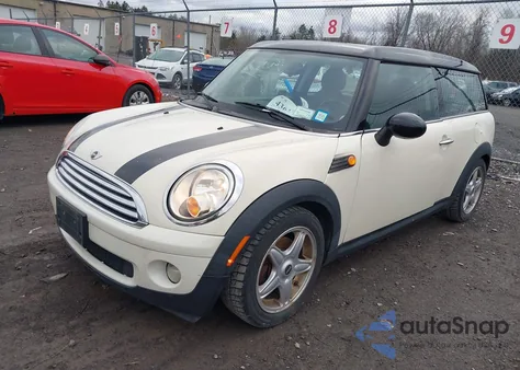 2008 Mini Cooper Clubman из США, поврежденный, VIN WMWML33588TN67436